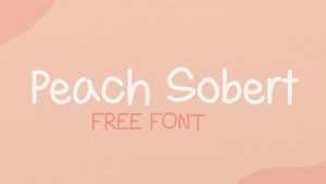 Peach Sorbet Font › Fontesk