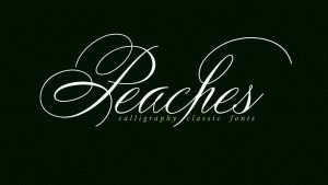 Peaches Script Font › Fontesk