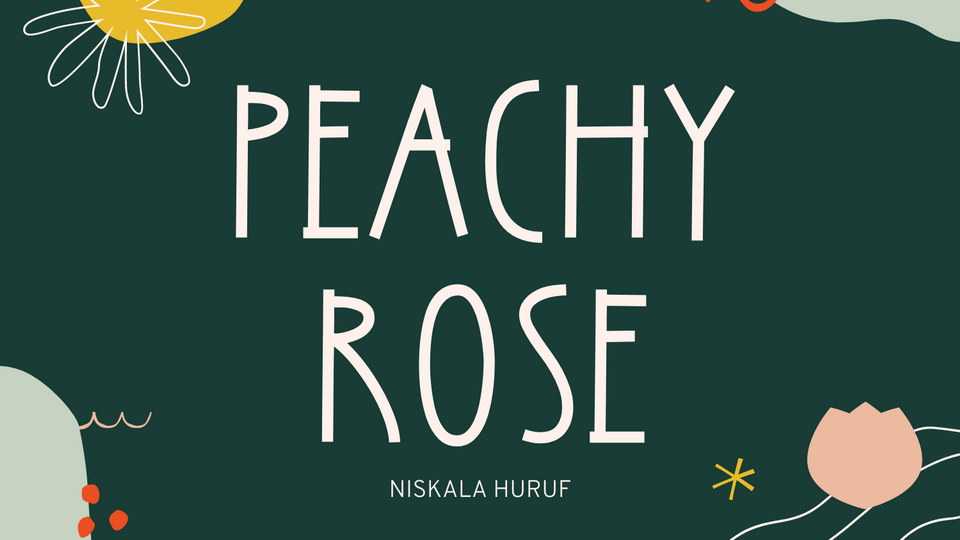 Peachy Rose Font › Fontesk