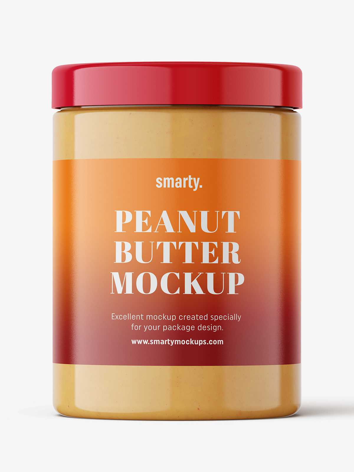 Peanut butter mockup