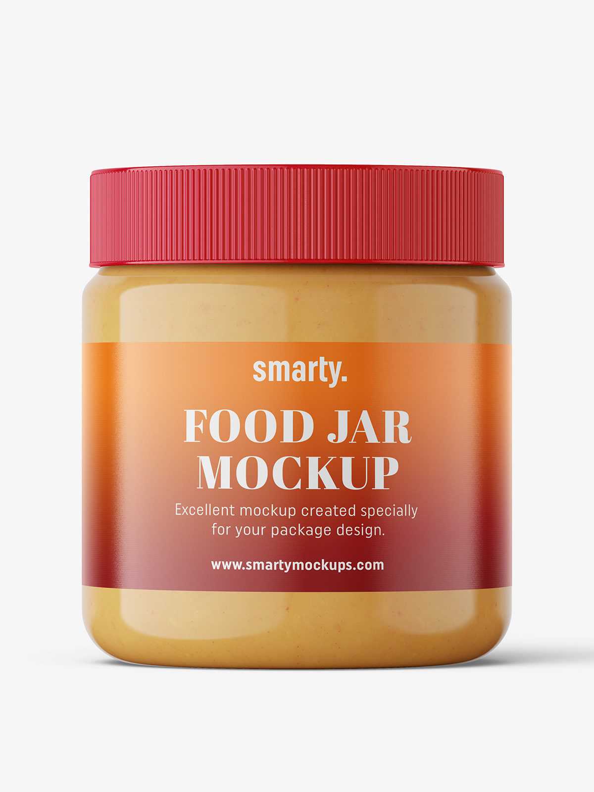 Peanut butter mockup