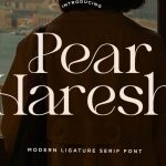 Pear Haresh Font › Fontesk