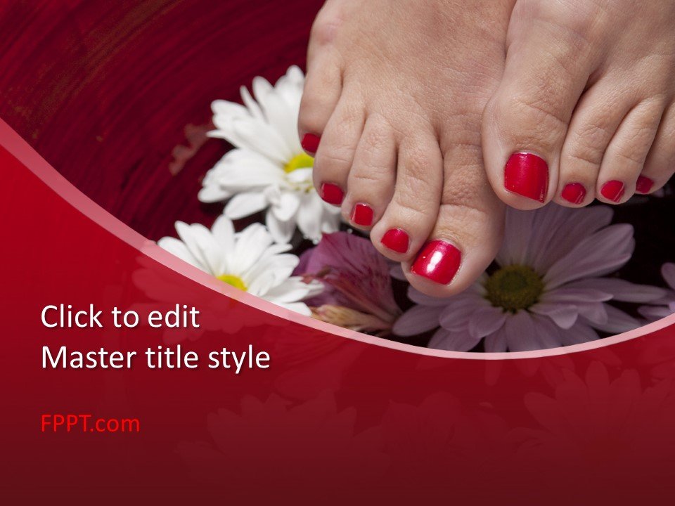 Pedicure PowerPoint Template