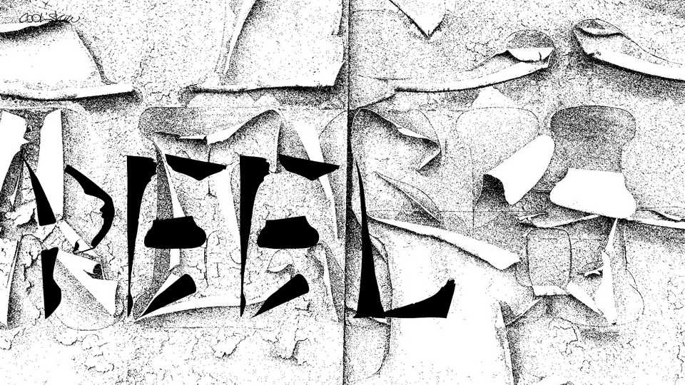 Peel Font › Fontesk