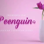 Peenguin Script Font