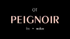 Peignior Font › Fontesk