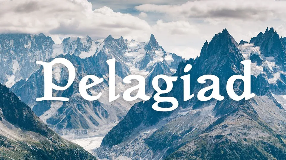 Pelagiad Font