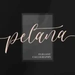 Pelana Calligraphy Font