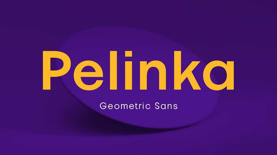 Pelinka Geometric Font › Fontesk