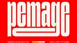 Pemage Font › Fontesk