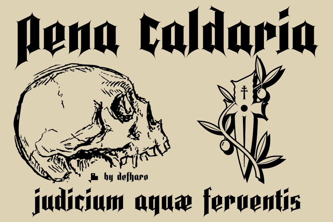 Pena Caldaria Typeface
