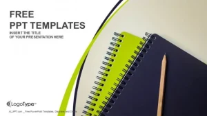 Pencil and Note Books PowerPoint Templates
