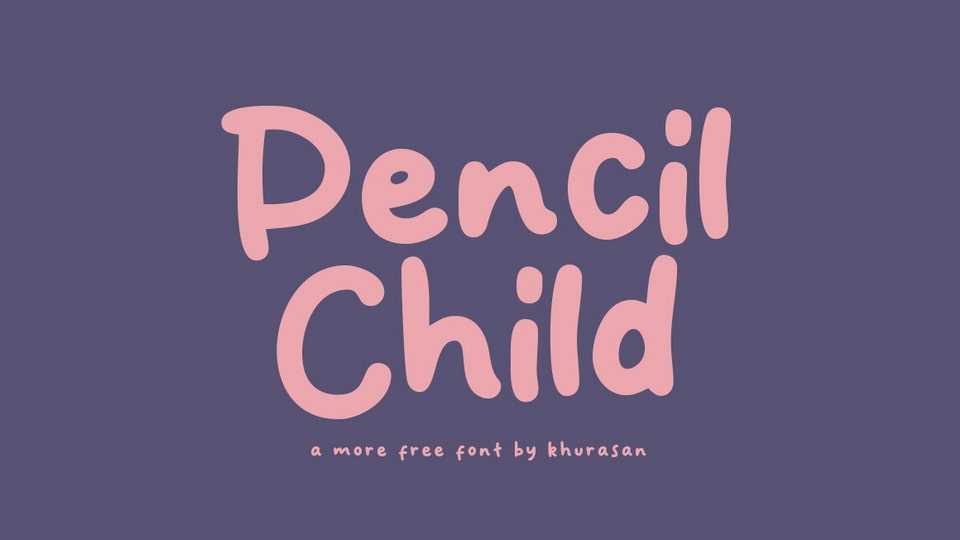 Pencil Child Font › Fontesk