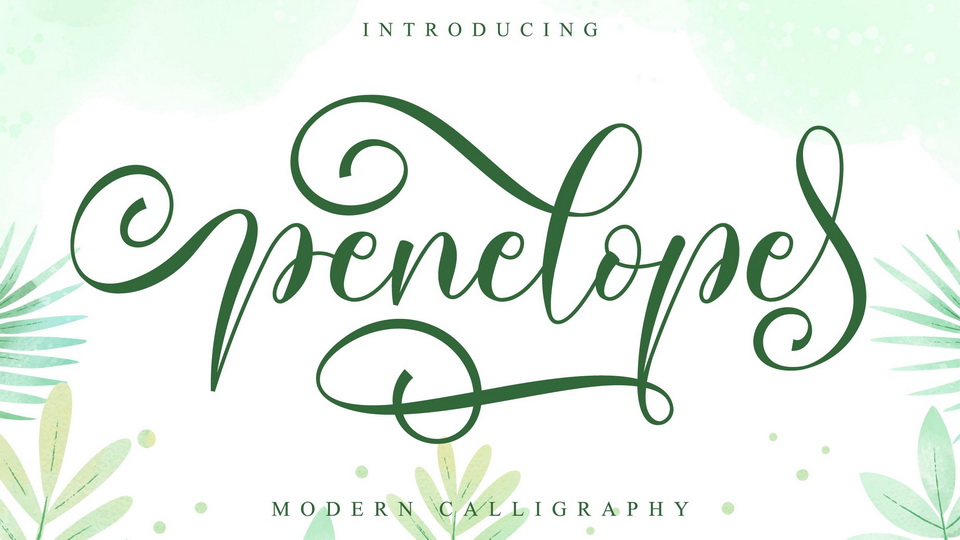 Penelope Script Font › Fontesk