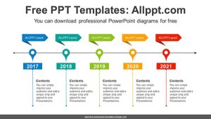 Pentagonal Arrow PowerPoint Diagram