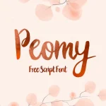 Peomy Script Font