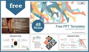 People Running PowerPoint Templates