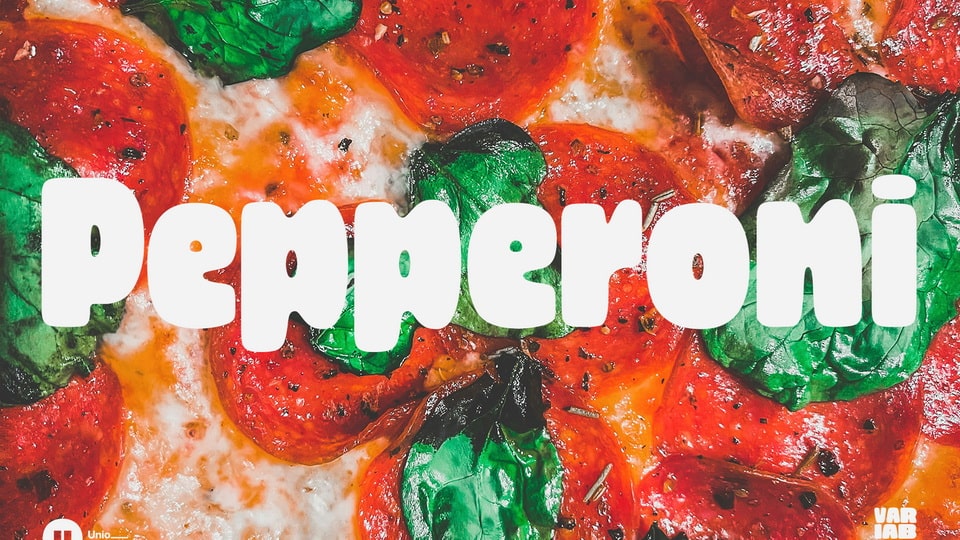 Pepperoni Font › Fontesk