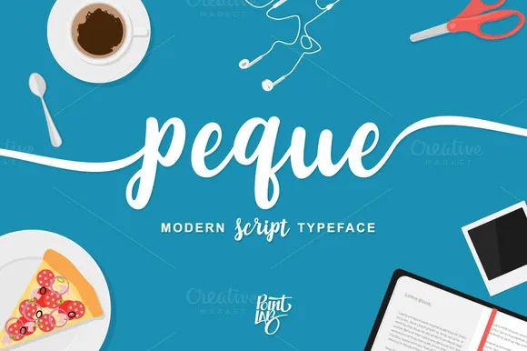 Peque Script Font