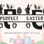 Perfect Easter Monogram Font › Fontesk