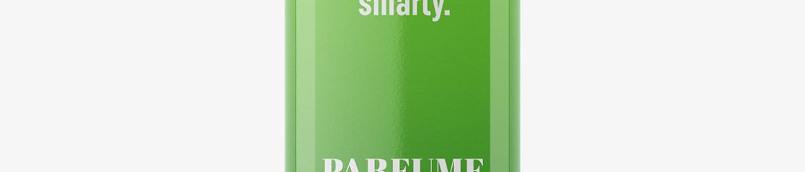 Perfume bottle mockup