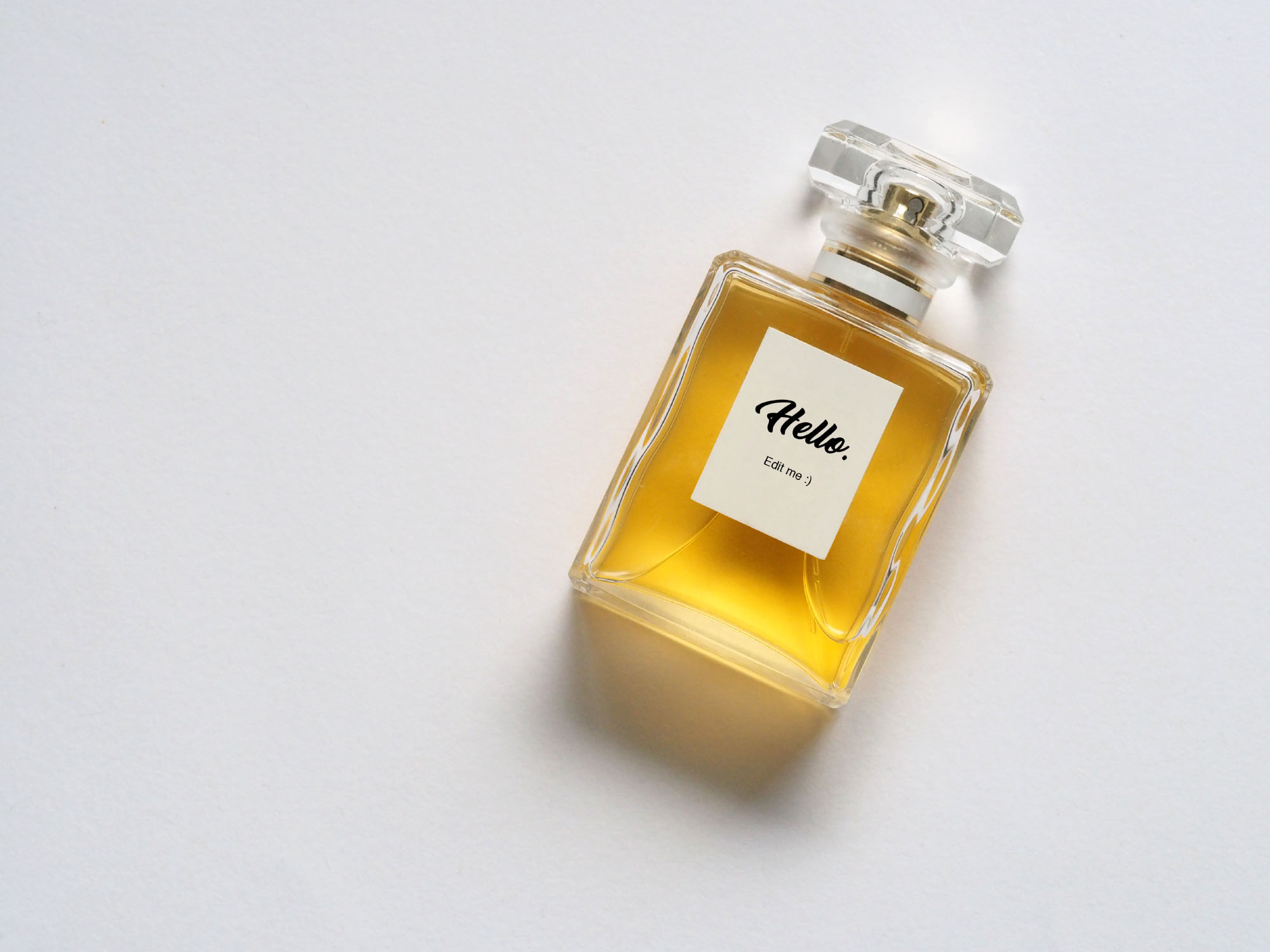 Perfume Mockup (PSD)