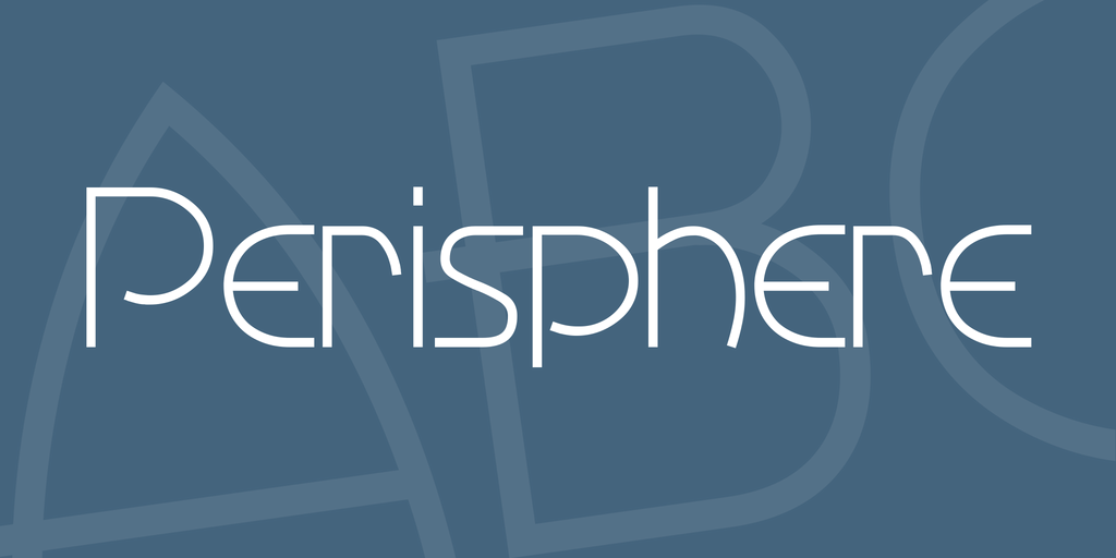 Perisphere Font
