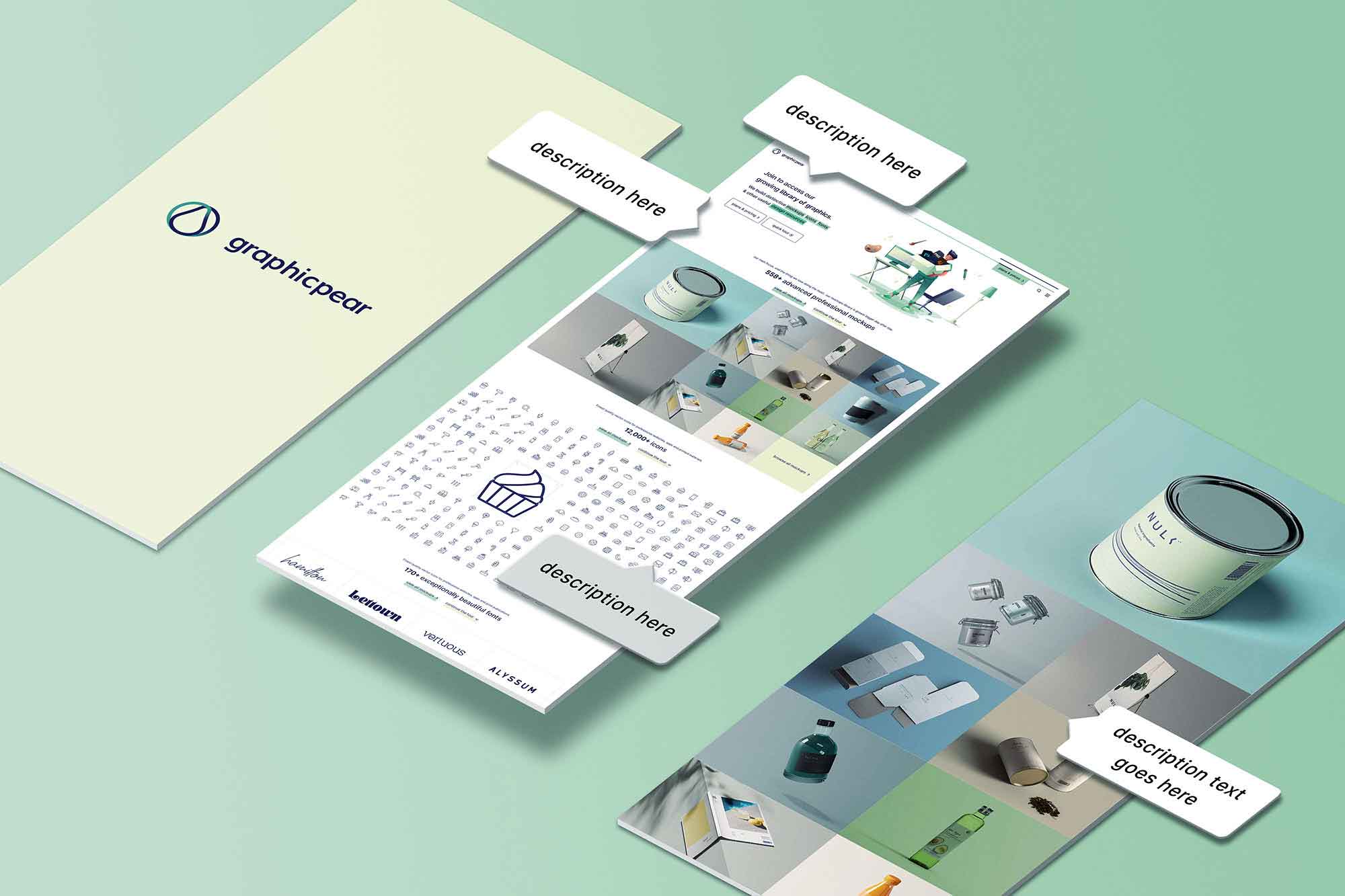 Perspective App Screen Mockup