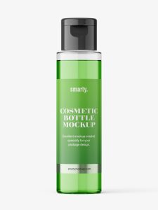 PET transparent bottle mockup / 30 ml