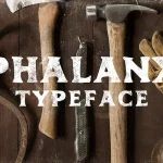 Phalanx typeface - Fonte Grátis Phalanx typeface