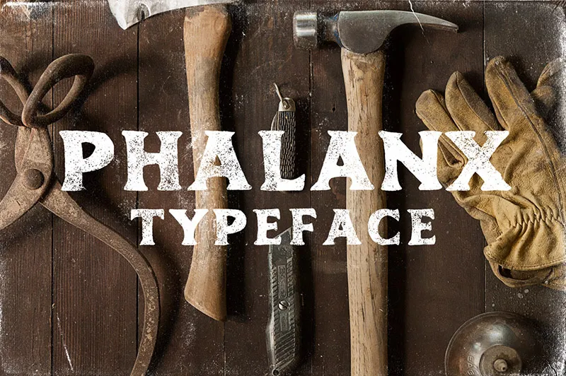 Phalanx typeface