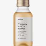 Pharmaceutical bottle mockup / frosted