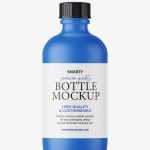 Pharmaceutical bottle mockup / matt