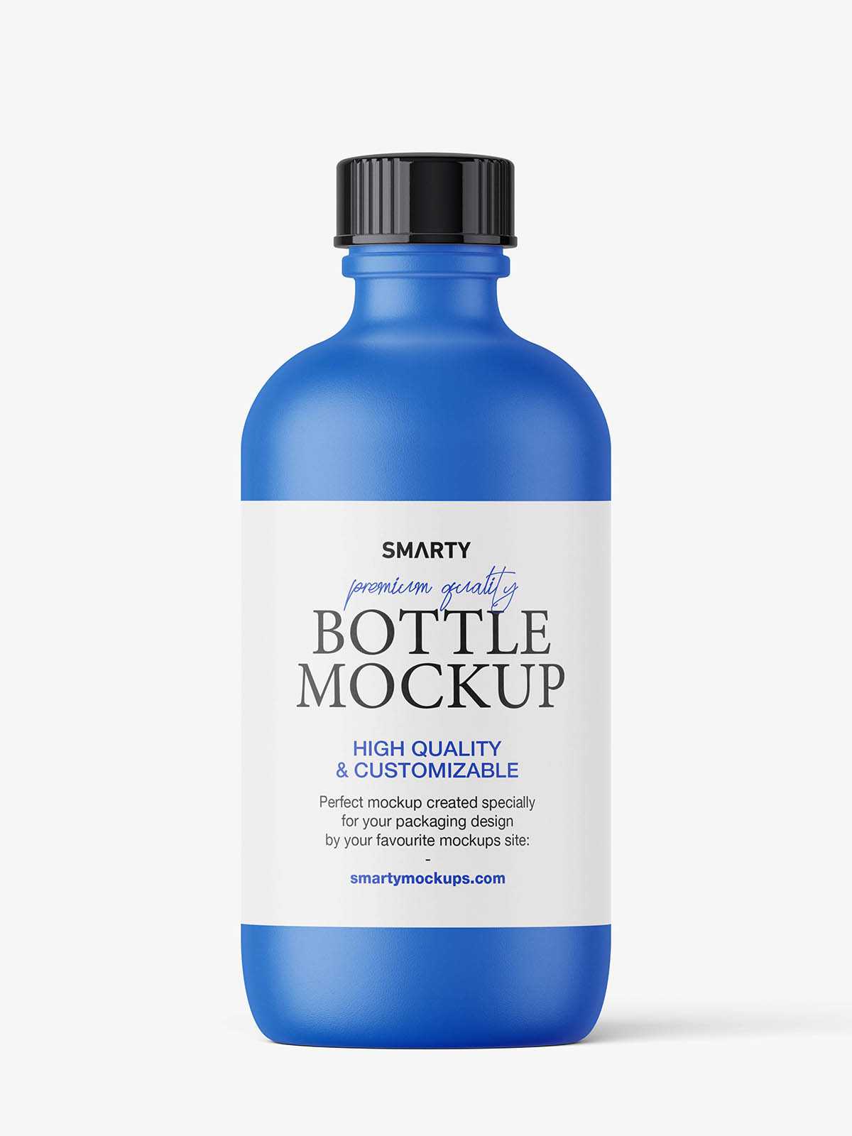 Pharmaceutical bottle mockup / matt