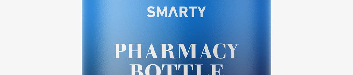 Pharmaceutical jar mockup / 100ml / clear Pharmaceutical jar mockup / 100ml / clear