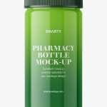 Pharmacy botte mockup / 100ct / Glossy