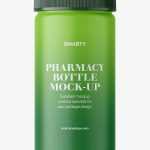 Pharmacy botte mockup / 100ct / Matt - Free PSD Download Pharmacy botte mockup / 100ct / Matt
