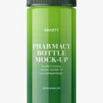 Pharmacy botte mockup / 60ct / Glossy - Free PSD Download Pharmacy botte mockup / 60ct / Glossy