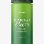 Pharmacy botte mockup / 60ct / Matt - Free PSD Download Pharmacy botte mockup / 60ct / Matt