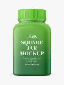 Pharmacy bottle mockup