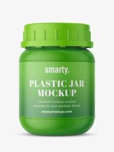 Pharmacy jar mockup
