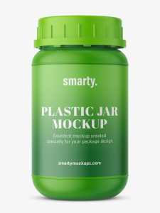 Pharmacy jar mockup