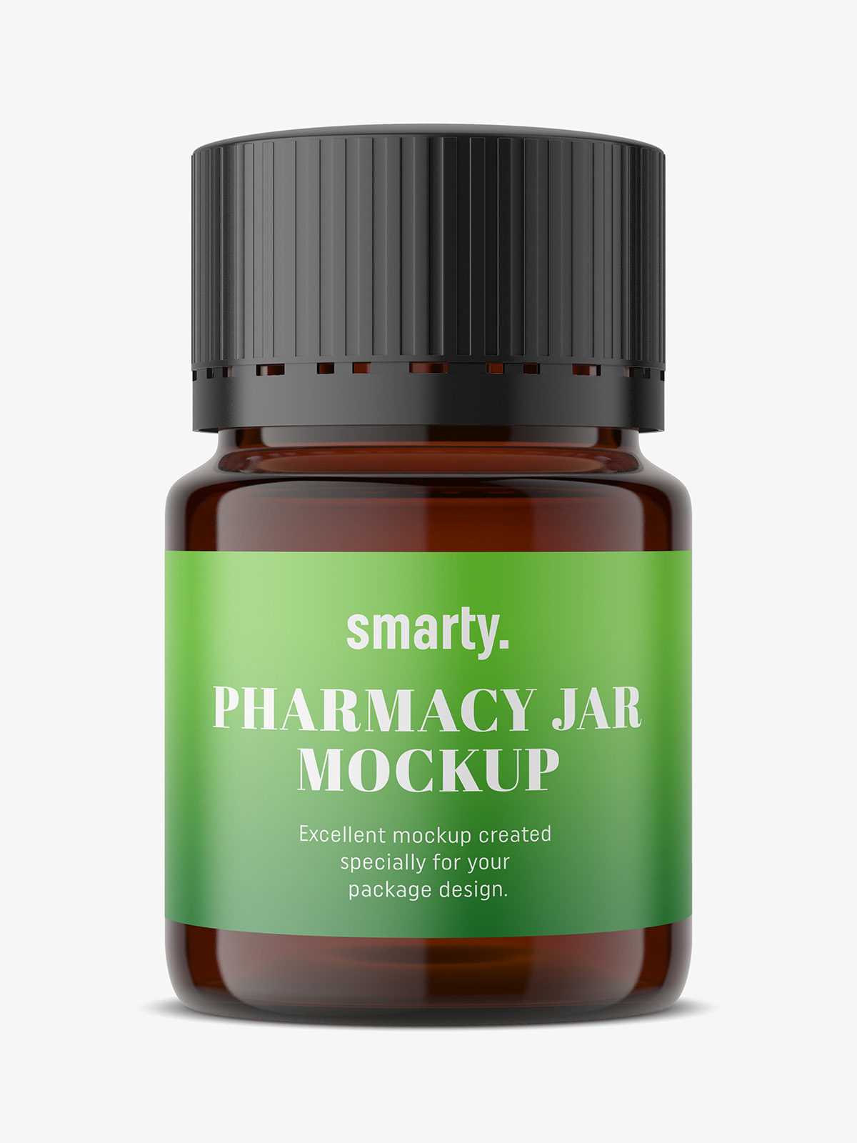 Pharmacy jar mockup
