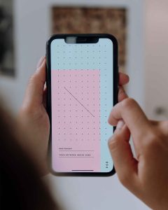 Phone in Hand Mockup