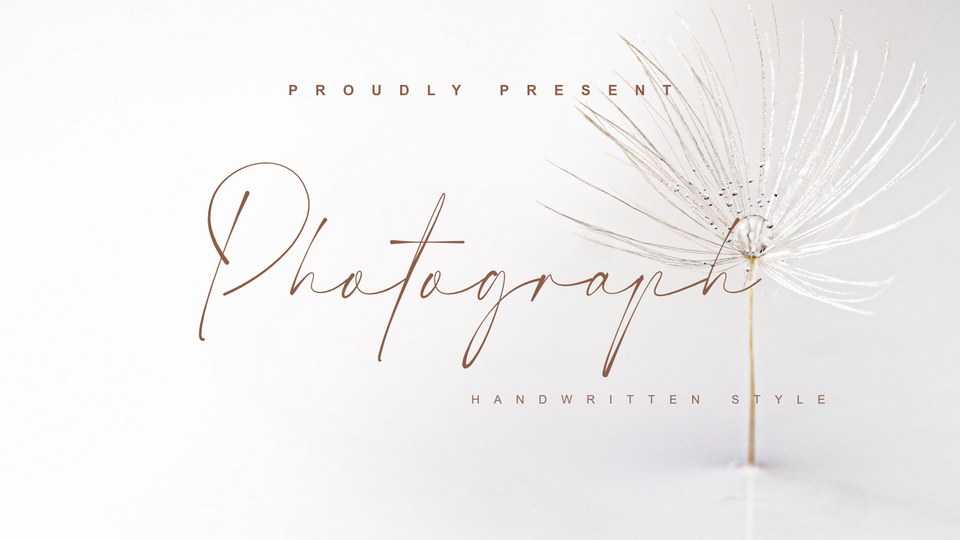 Photograph Font › Fontesk