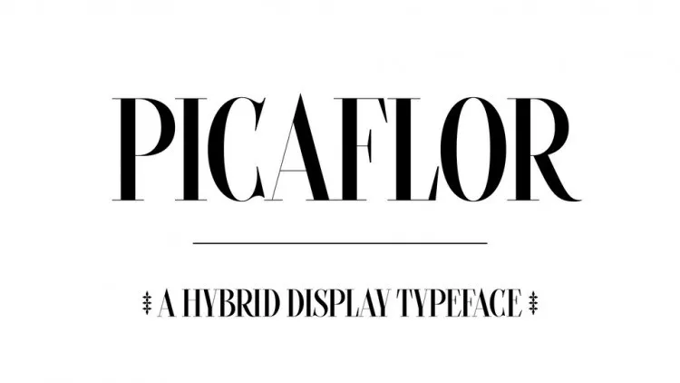 Picaflor Font