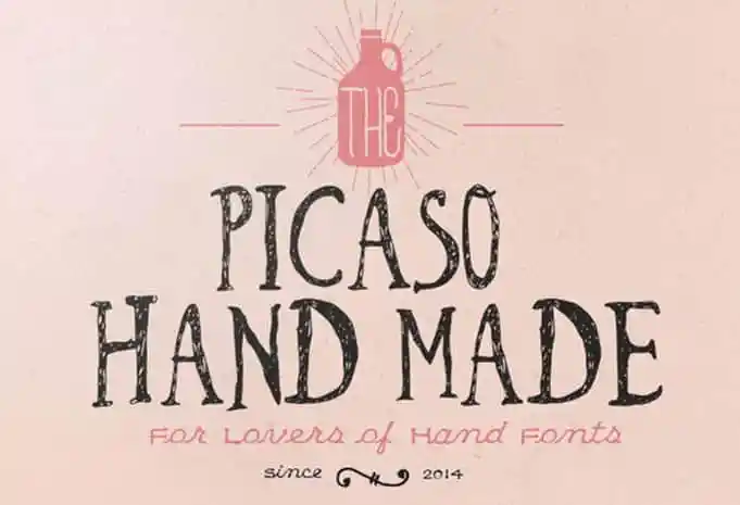 Picaso Hand Made Font