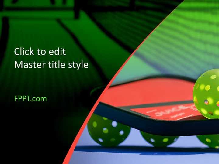 Pickleball PowerPoint Template