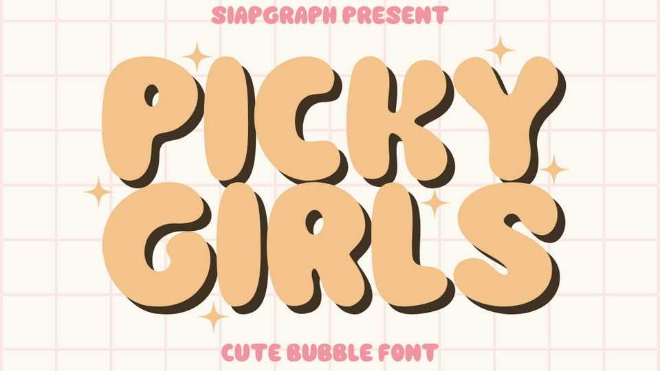 Picky Girls Font › Fontesk