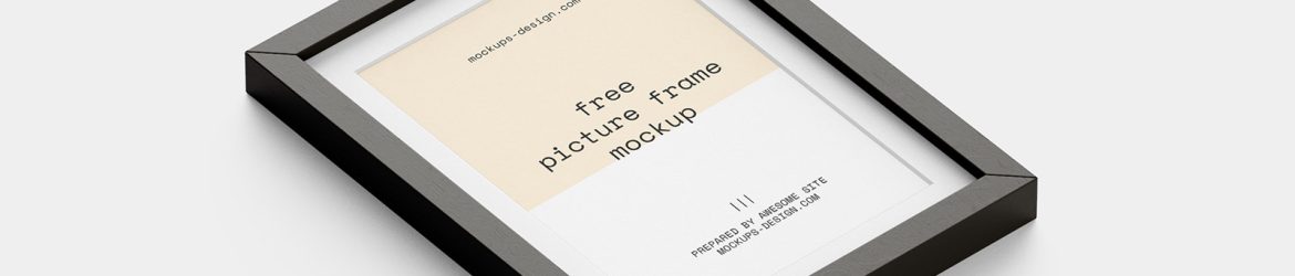 Picture frame mockup